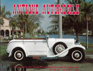ANTIQUE AUTOMOBILE 1983 MAY - '26 MERCEDES-BENZ MODEL K,'15 PACKARD,'06 MAXWELL
